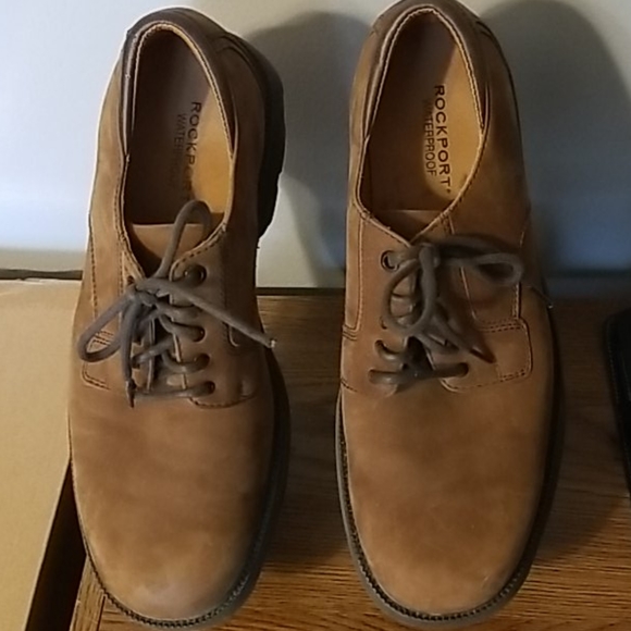 [ROCKPORT] Waterproof Durable Suede Oxford Shoes - Picture 12 of 15